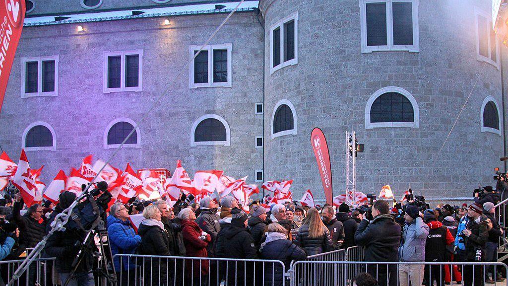 Olympia-Party in Salzburg, V