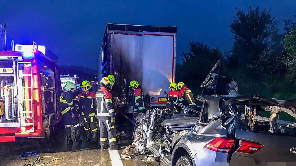 Auffahrunfall Amstetten