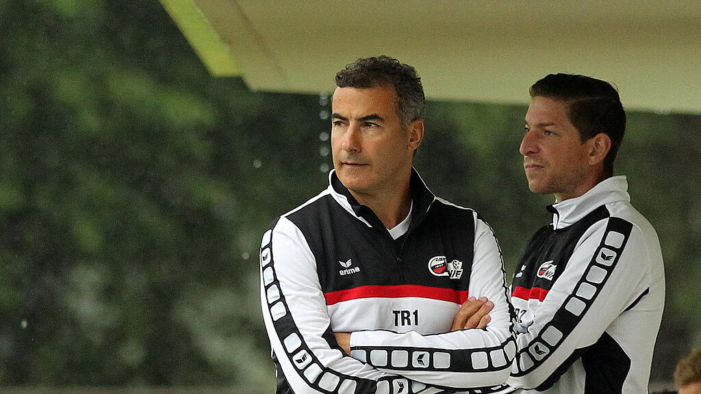 Thomas Hofer als Trainer beim USK Anif