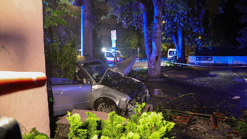 Pkw-Crash in Salzburger Neutorstraße