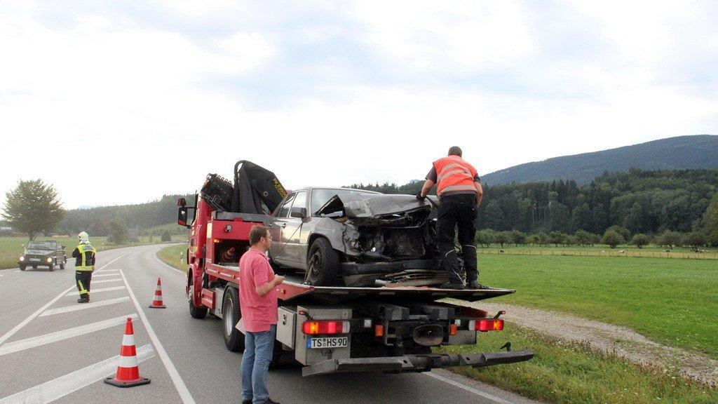 Crash in Teisendorf