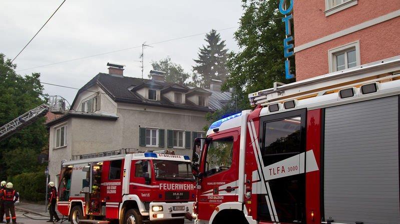 Wohnungsbrand in Plainstraße