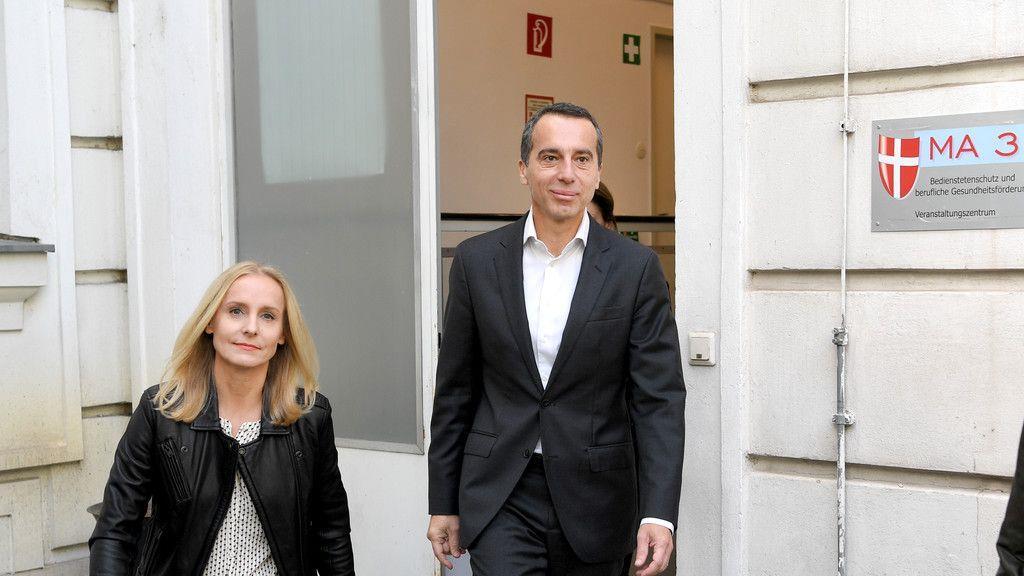 Christian Kern wählt