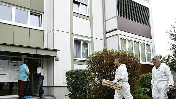 Die Spurensicherung bei der Arbeit