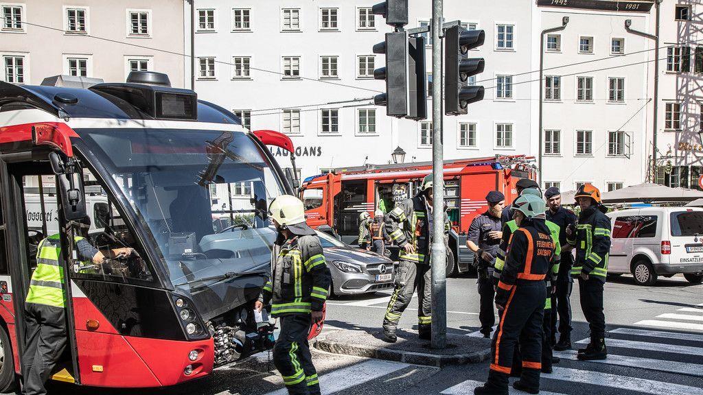 Brand im Obus endet glimpflich