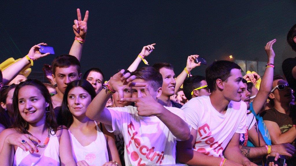 Electric Love: Show am Freitag
