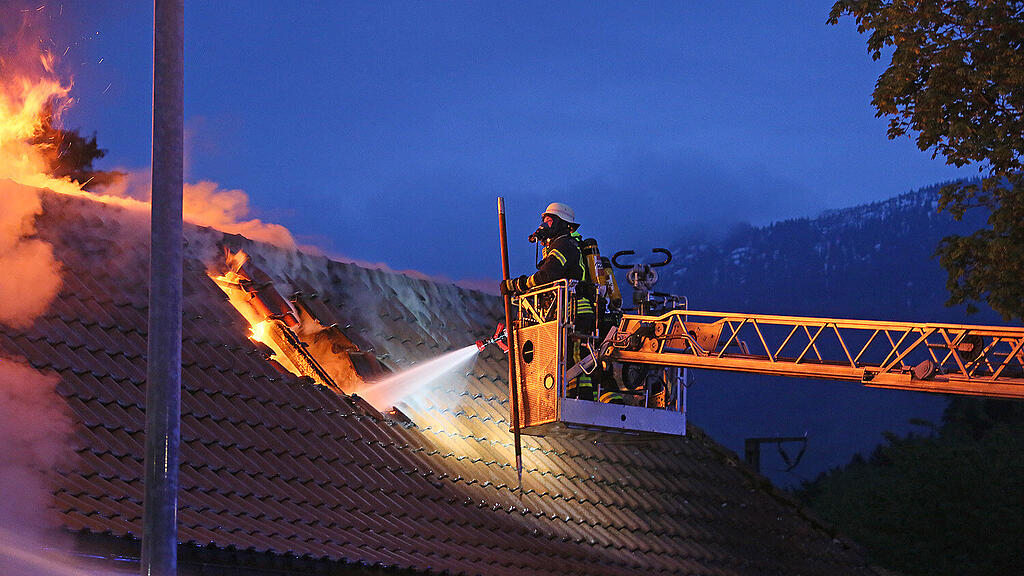 Gaststätte, Brand, Bad Reichenhall
