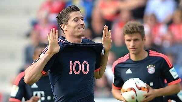 Lewandowski traf erneut