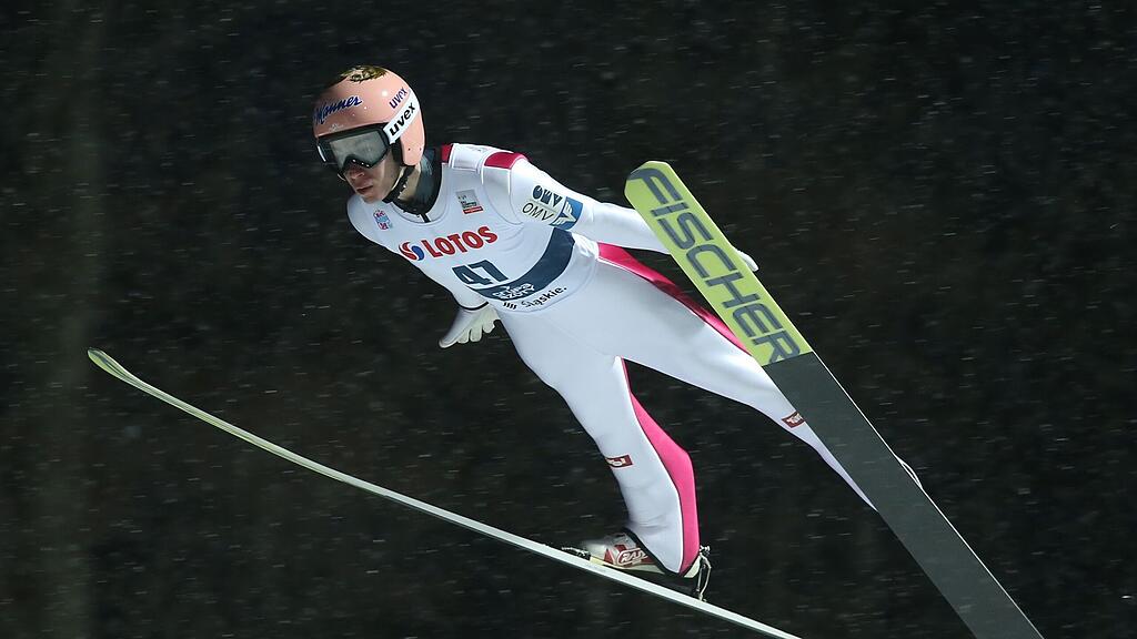 Stefan Kraft fliegt am Sonntag in Wisla auf den vierten Platz.