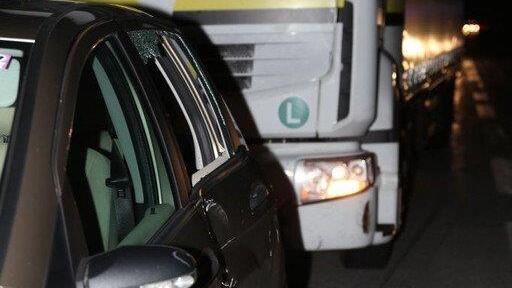 Lkw übersehen