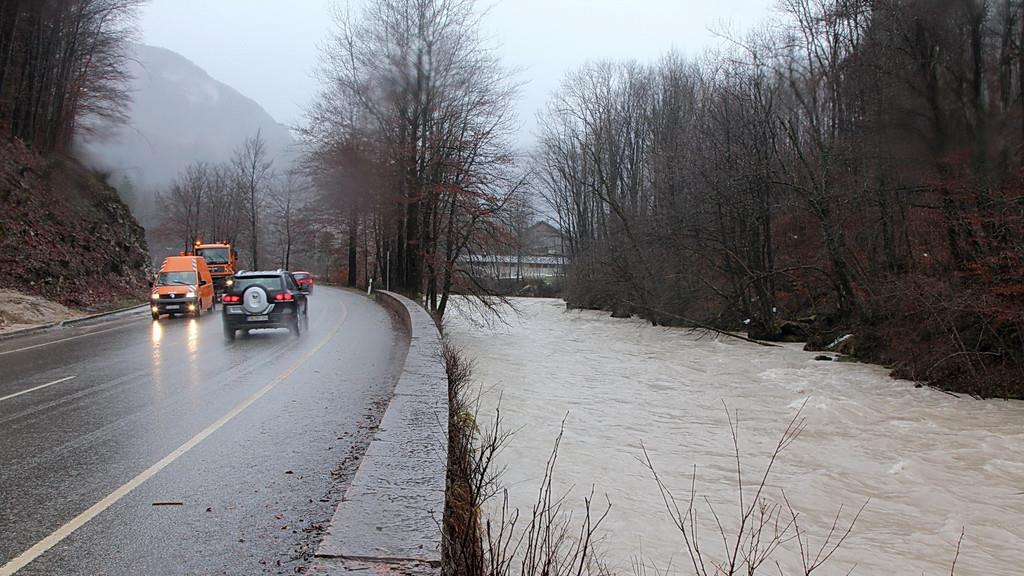 Überflutungen in Bayern