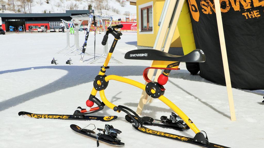 Snowbike-Rekordversuch in Obertauern