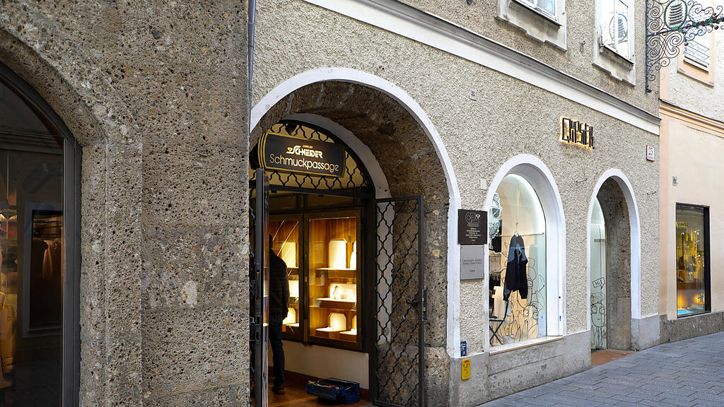 Einbruch bei Juwelier Schneider in Salzburger Altstadt II