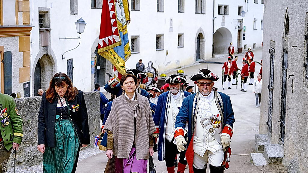 Georgi-Ritt auf Festung Hohensalzburg