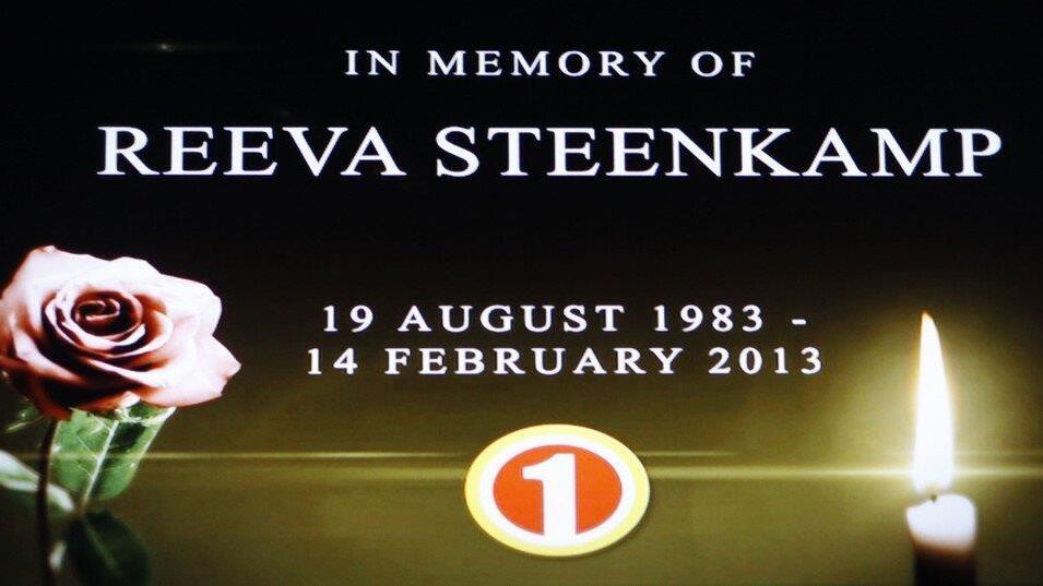 In memoriam Reeva Steenkamp († 29)