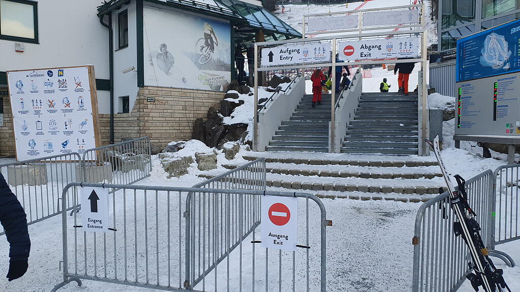 Sperrgitter am Semmering