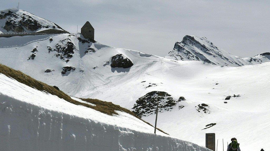 Schneeräumung am Großglockner