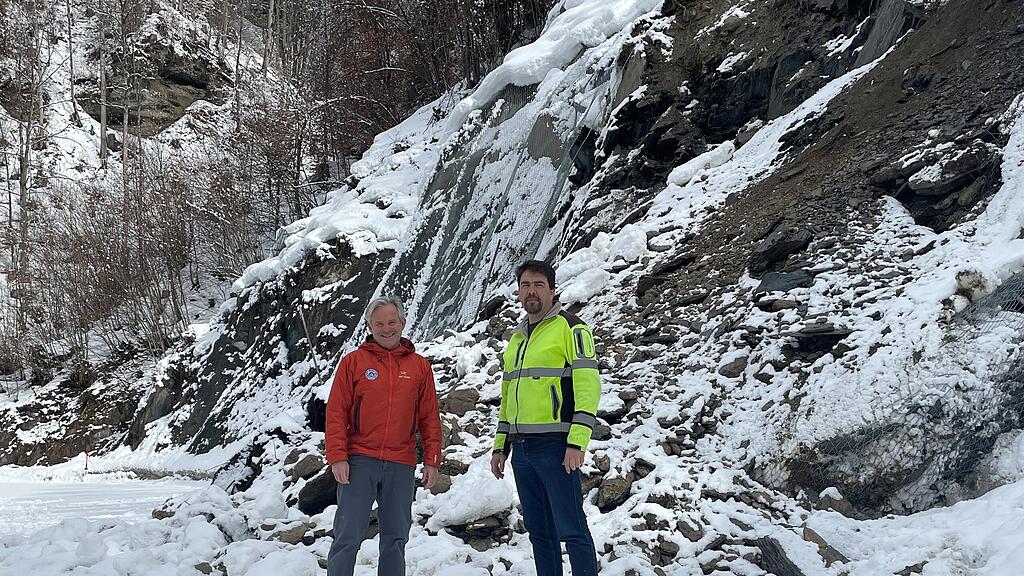 Felssturz auf B99: Sperre im Pongau