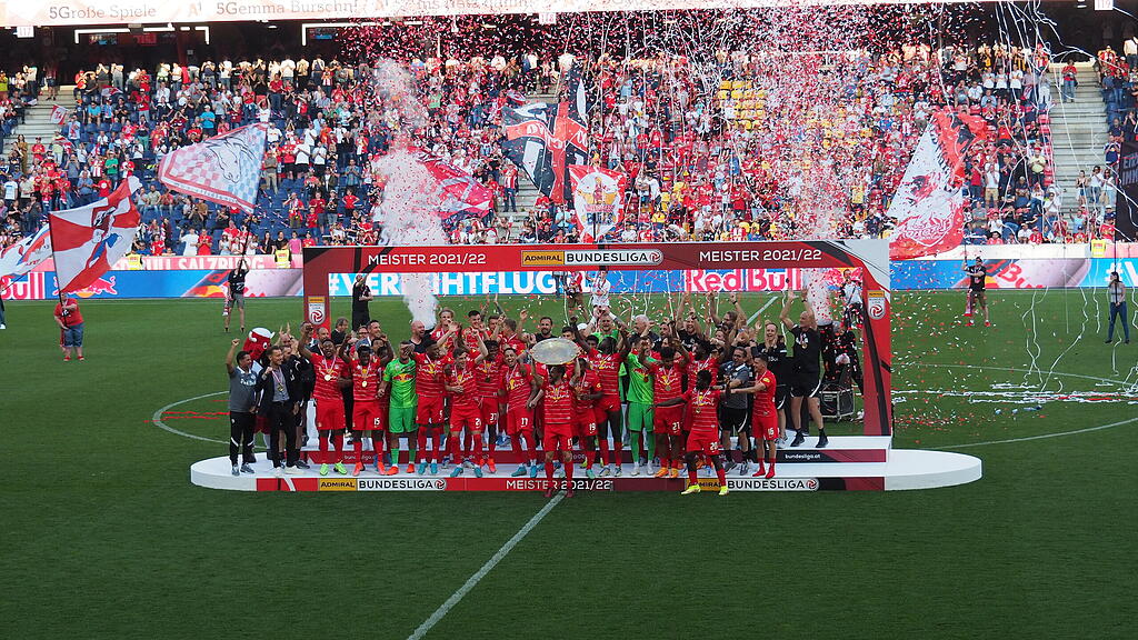 Red Bull Salzburg, Austria Klagenfurt, Meister