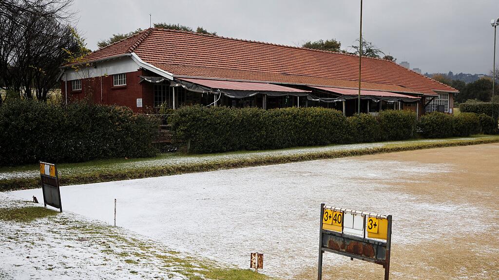 Schnee in Johannesburg