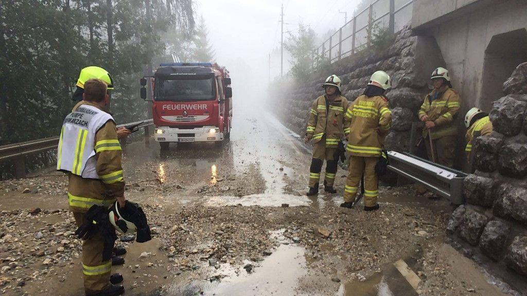 Unwettereinsatz in Schwarzach