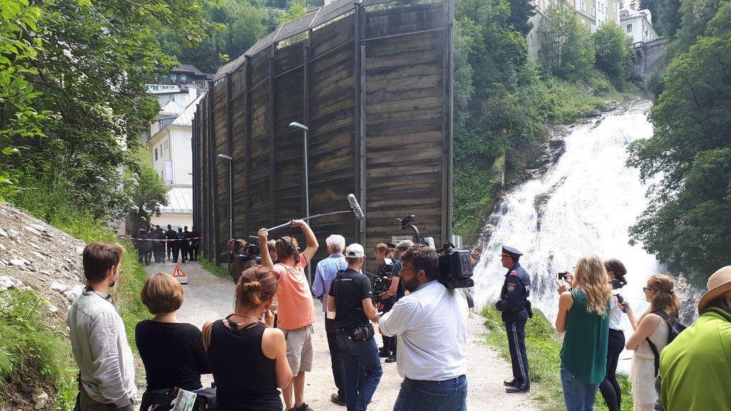 "Die Toten von Salzburg" in Bad Gastein: Dreh