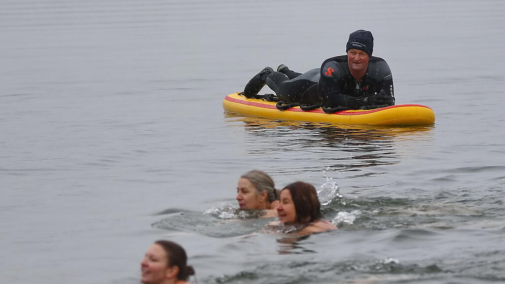 Silvesterschwimmen in Seeham
