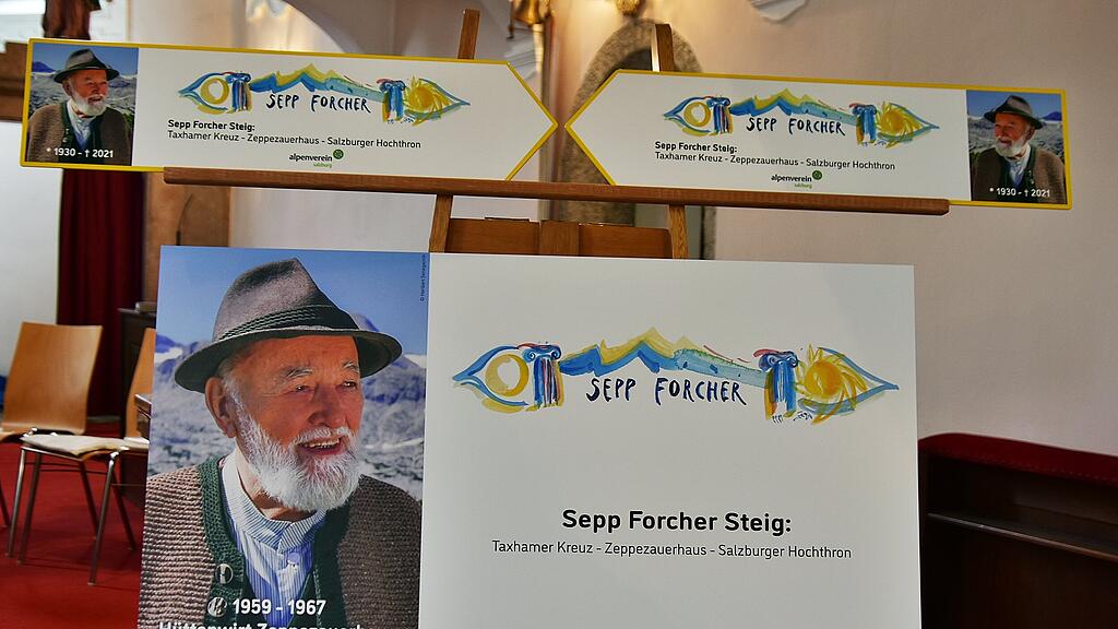 Eröffnung Sepp Forcher Steig