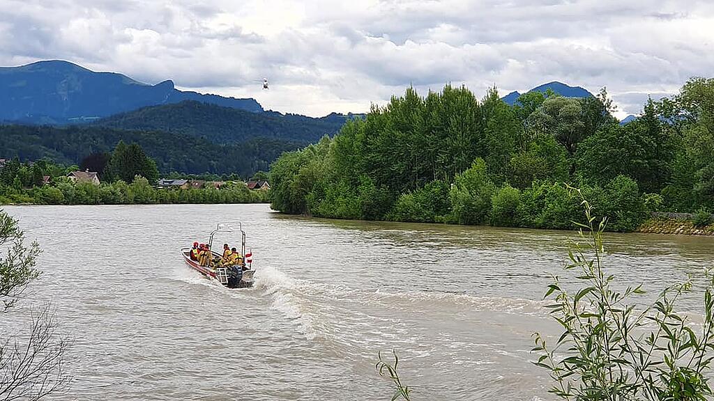 Vermisstensuche Salzach