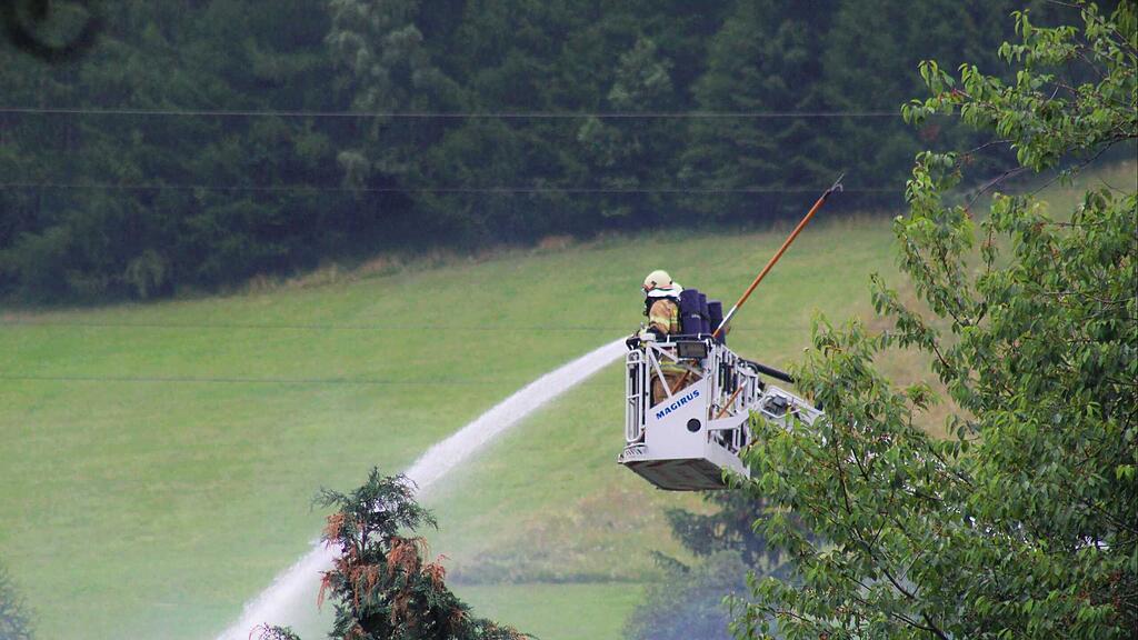 Brand Bauernhaus, St. Michael