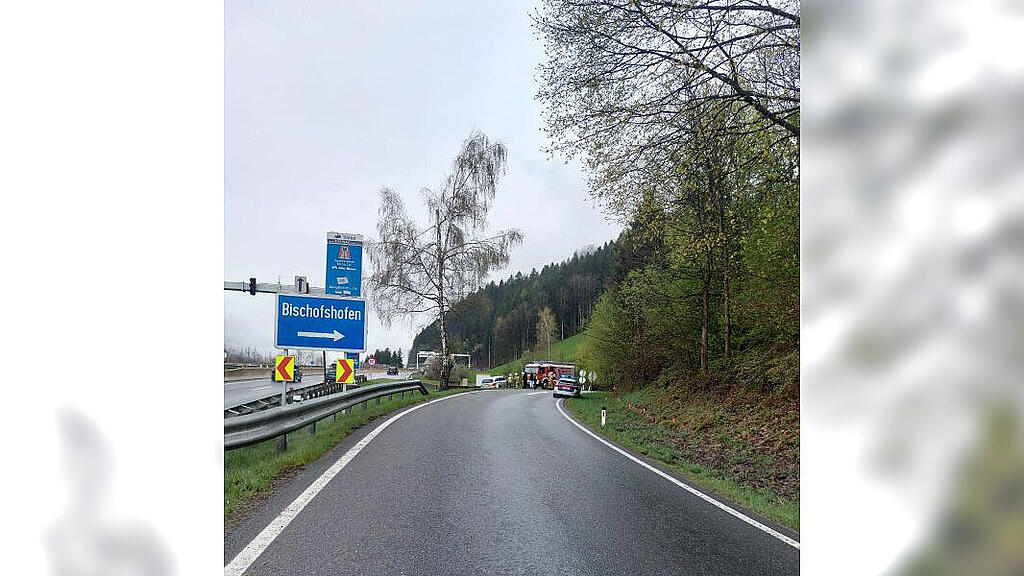Verkehrsunfall in Bischofshofen