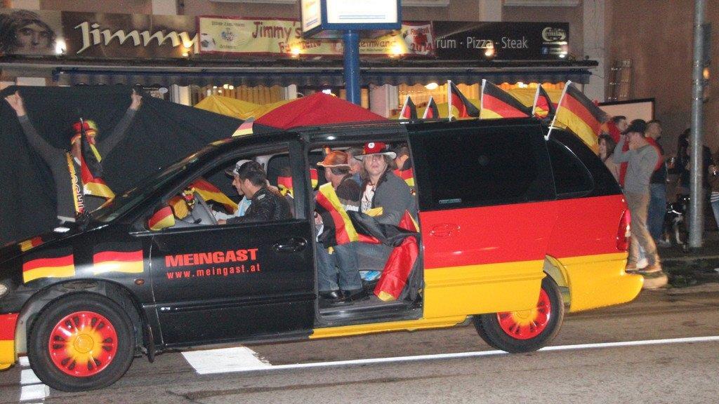Autokorso durch Freilassing