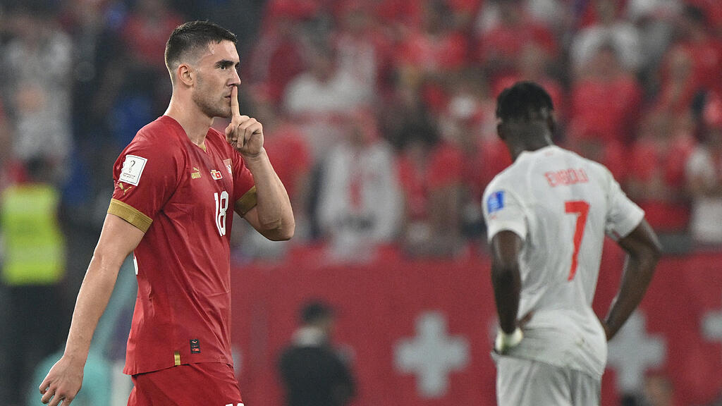 Schweiz gegen Serbien WM 2022
