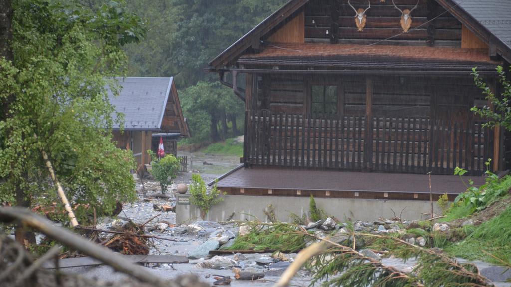 Unwetter über Salzburg: Großarl am Tag danach