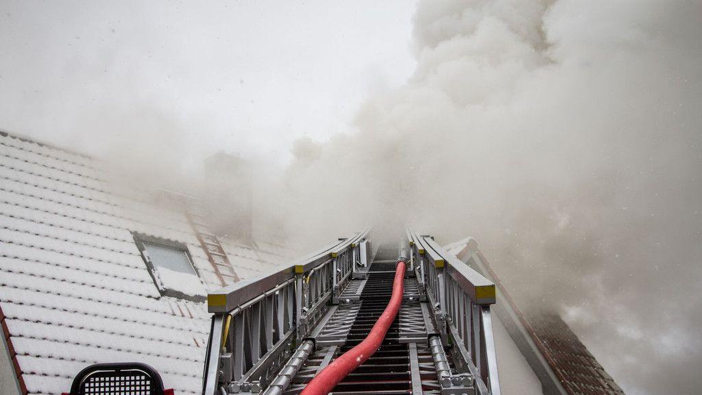 Wohnhausbrand in Freilassing