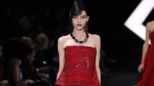 Pariser Haute Couture: Giorgio Armani Frühjahr/ Sommer 2013