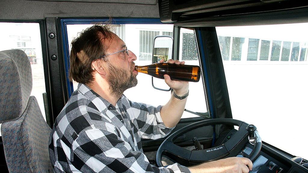 Der Lkw-Lenker hatte 1,7 Promille getankt.