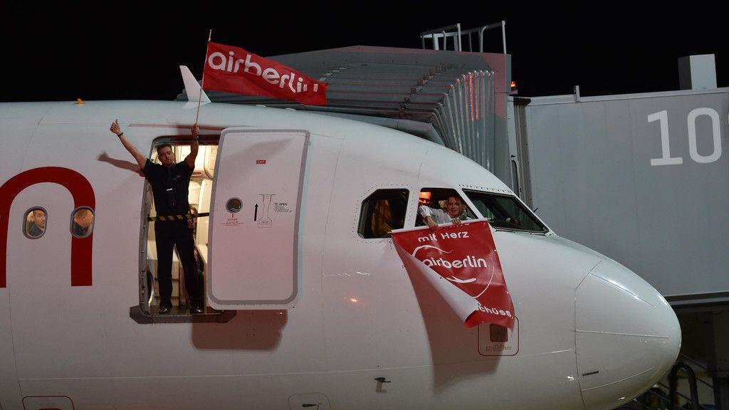 Letzter Flug Air Berlin