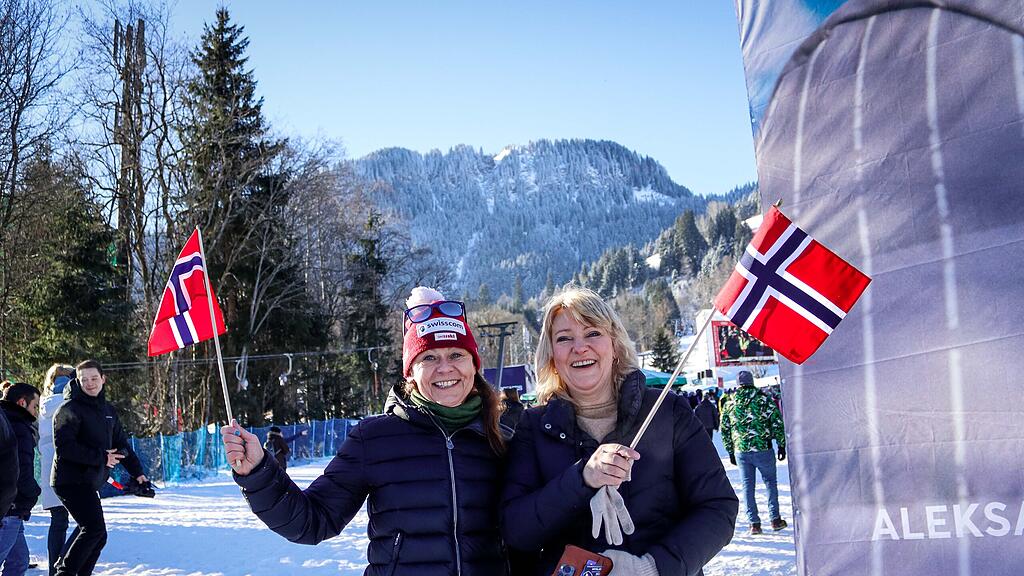Die Stimmung beim 84. Hahnenkamm-Rennen!