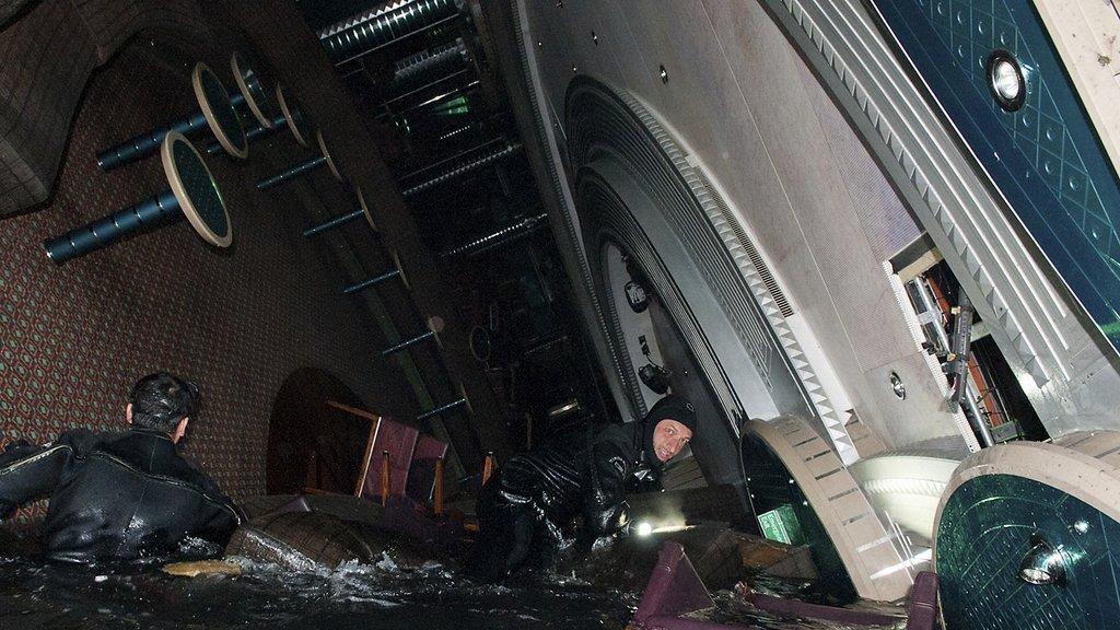 Costa Concordia: Bilder aus dem Inneren