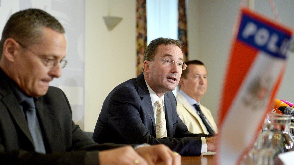 Pressekonferenz in Wien