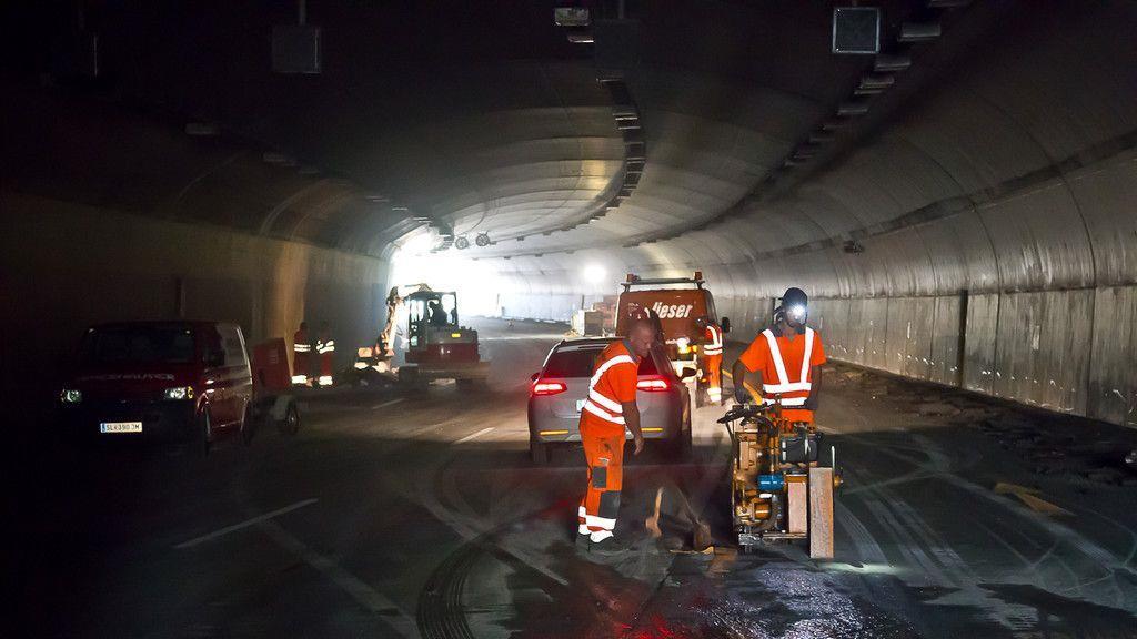 Lieferinger Tunnel: Sanierung der zweiten Röhre begonnen