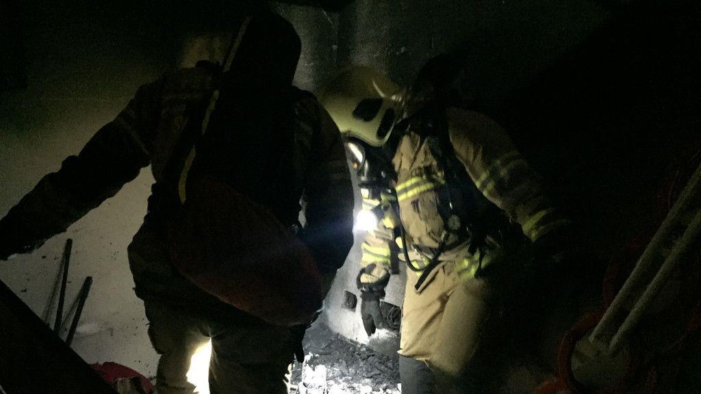 Nächtlicher Brand in Saalfelden