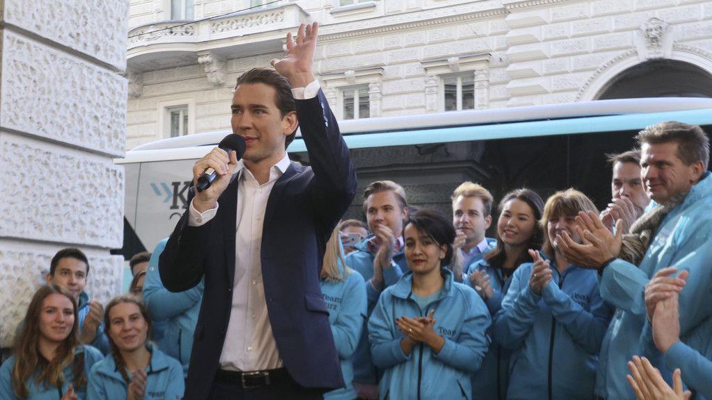 Sebastian Kurz startet ins Wahlkampffinale