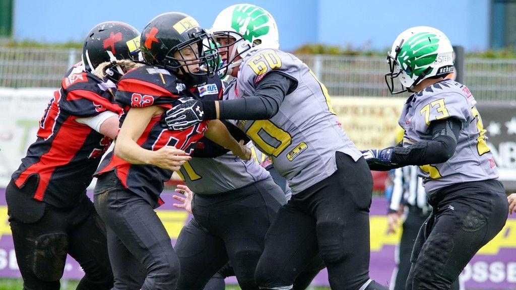 AFL: Salzburg Ducks vs. Schwaz Hammers 32:6