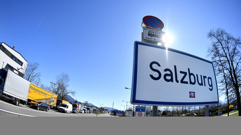 Grenzkontrolle, Grenze, Salzburg, Bayern