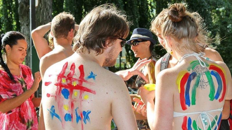 World Naked Bike Ride in Salzburg