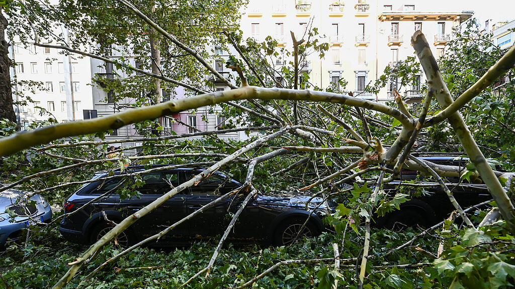 Unwetter Mailand