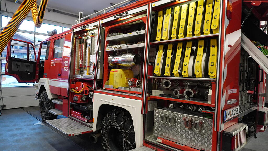Feuerwehrfahrzeug Maria Alm