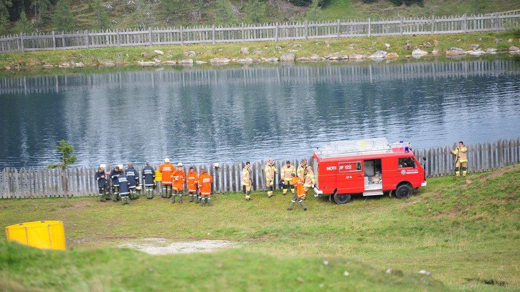 Waldbrand in Werfenweng
